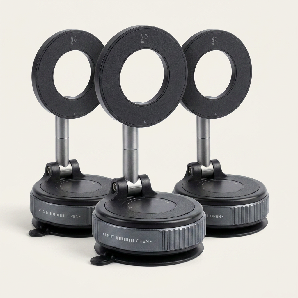 3 × DOCKD TwistLock Pro Kit magnetic phone mount bundle